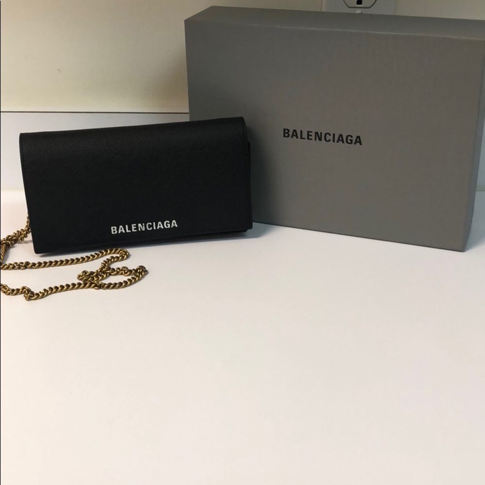 Balenciaga Wallet on a Chain